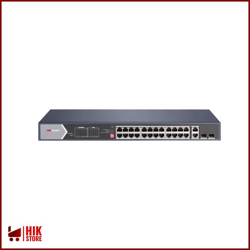 سوئیچ 24 پورت تمام گیگ POE هایک_ویژن مدل DS-3E0528HP-E سوئیچ 24 پورت تمام گیگ POE هایکویژن مدل DS-3E0528HP-E